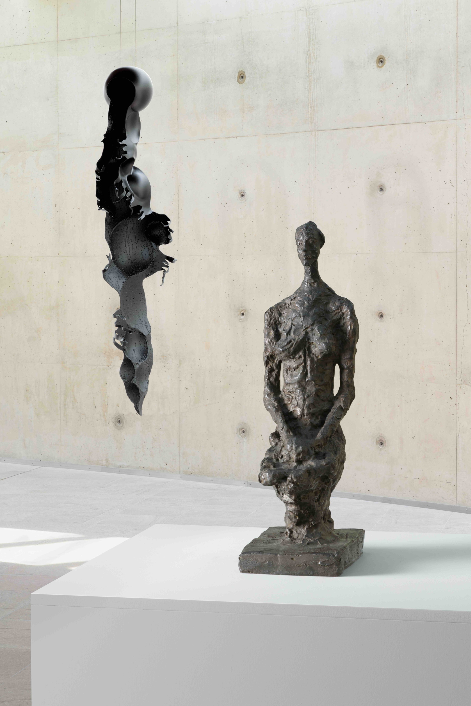 Rui Chafes X Alberto Giacometti: Gris Vide Cris III - Museum