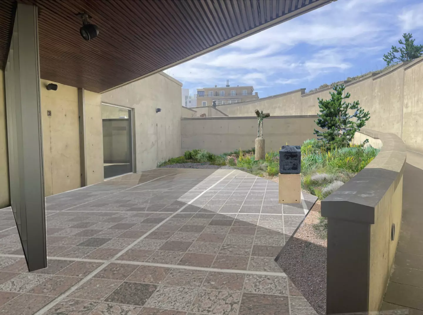 3 Vergroening Render Zuid Patio