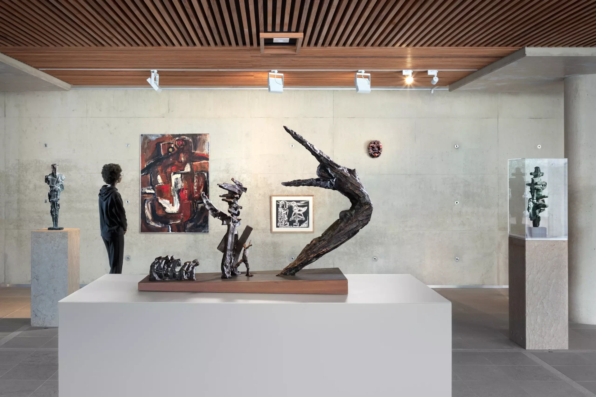 Zaaloverzicht Erwin de Vries - Vormen van Vrijheid